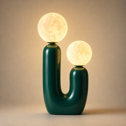 Lampe de chevet Duo de Lune dans une chambre | Cocon de Lune