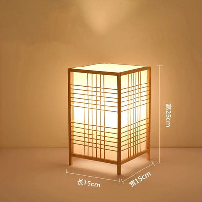 Lampe de Chevet en Bambou - Forêt de Bambou | Cocon de Lune