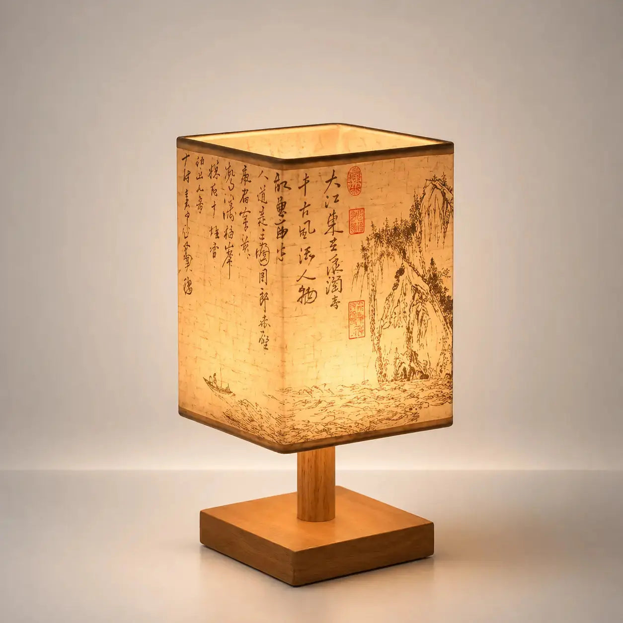 Lampe de Chevet en Bois - Bois Aurore | Cocon de Lune A
