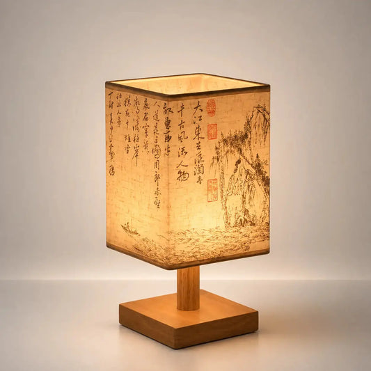 Lampe de Chevet en Bois - Bois Aurore | Cocon de Lune A