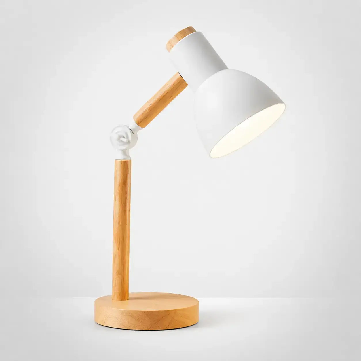 Lampe de Chevet en Bois Colorée - Bois Harmonie | Cocon de Lune Blanc