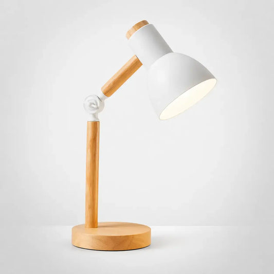 Lampe de Chevet en Bois - Bois Harmonie | Cocon de Lune Blanc