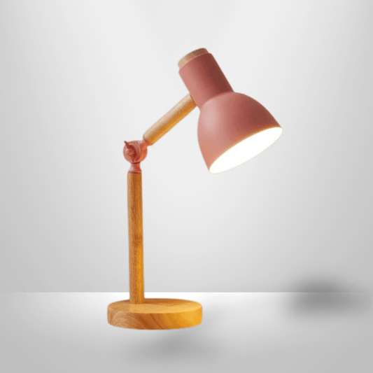 Lampe de Chevet en Bois - Bois Harmonie | Cocon de Lune Rose