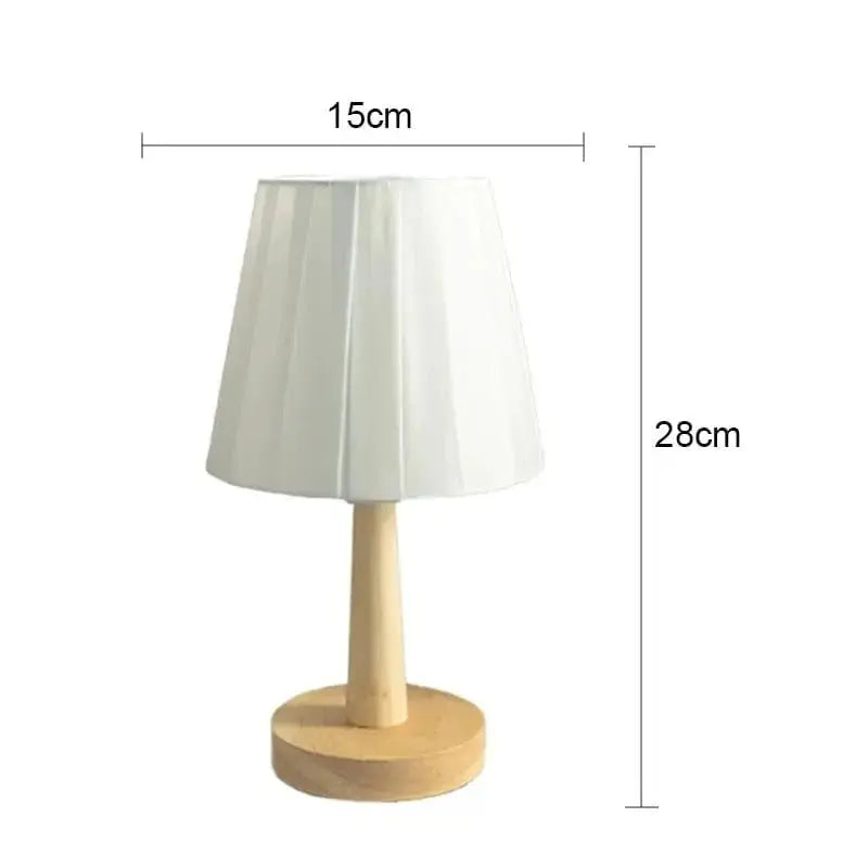 Lampe de Chevet en Bois - Chêne Clair - Cocon de Lune