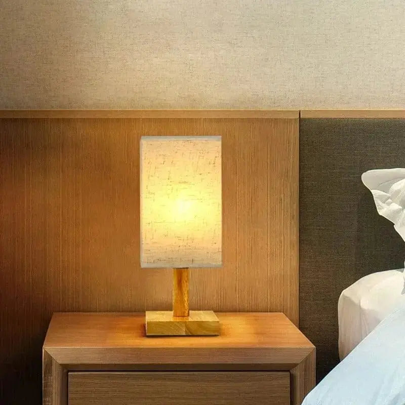 Lampe de Chevet en Bois - Clair de Bois - Cocon de Lune