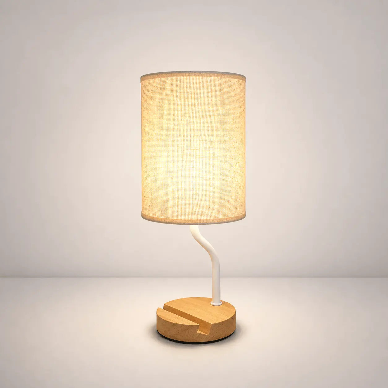 Lampe de Chevet en Bois - Douce Branche | Cocon de Lune A / Contrôle