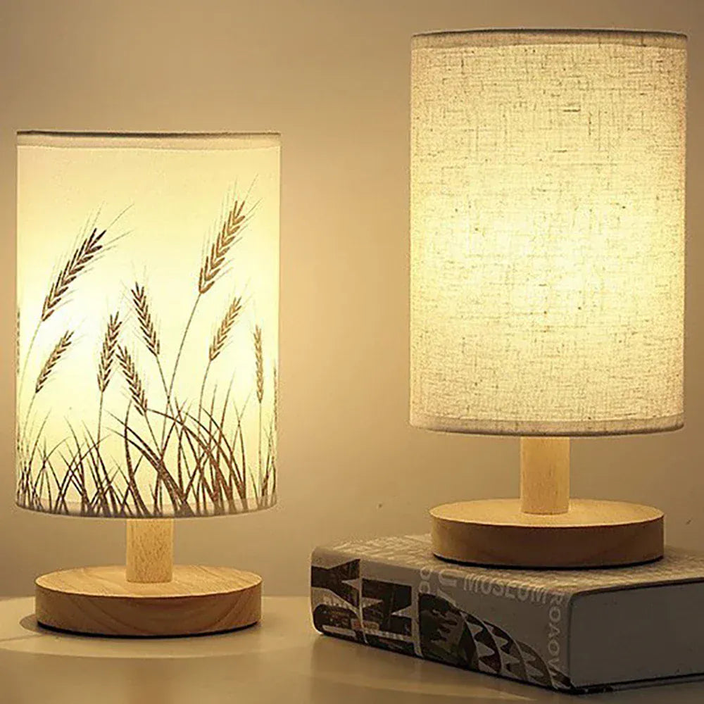 Lampe de Chevet en Bois - Feuille de Nuit | Cocon de Lune