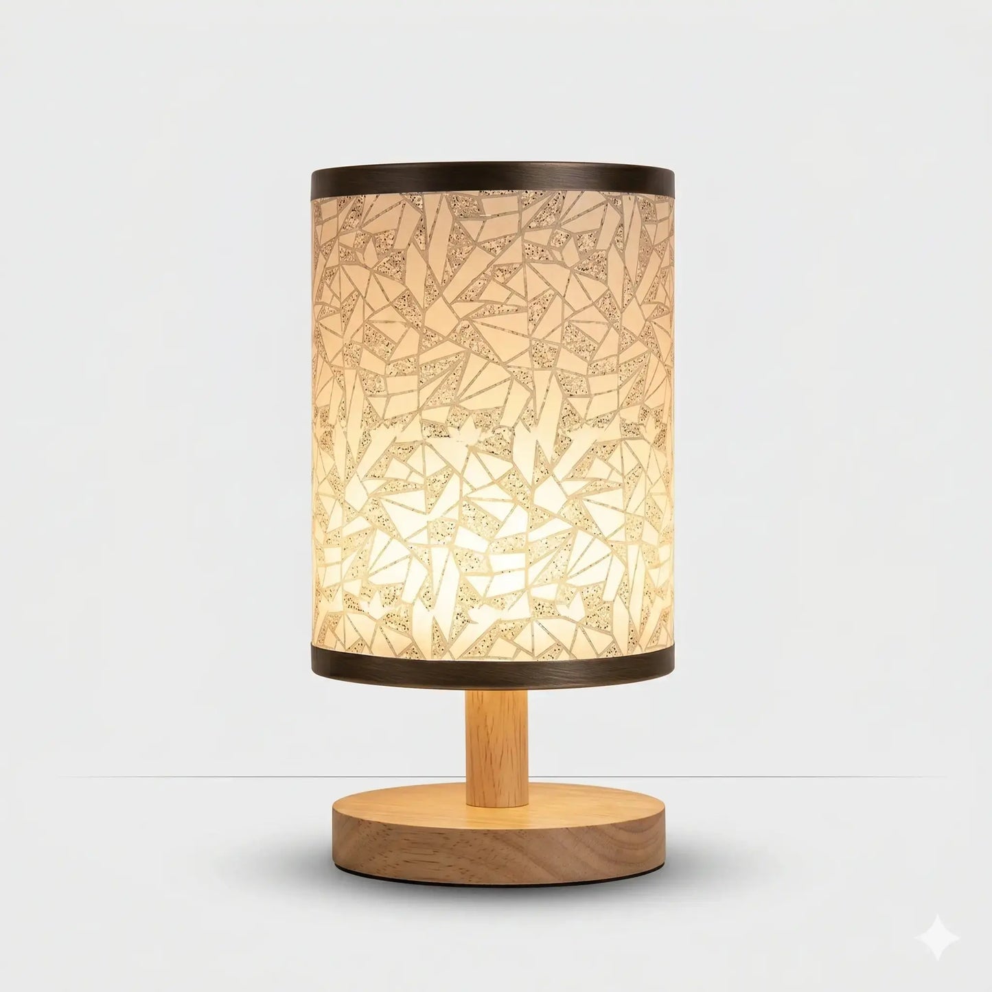 Lampe de Chevet en Bois - Feuille de Nuit | Cocon de Lune C
