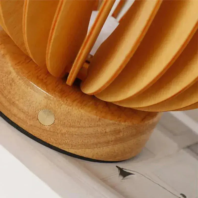 Lampe de Chevet en Bois - Fleur de Bois - Cocon de Lune