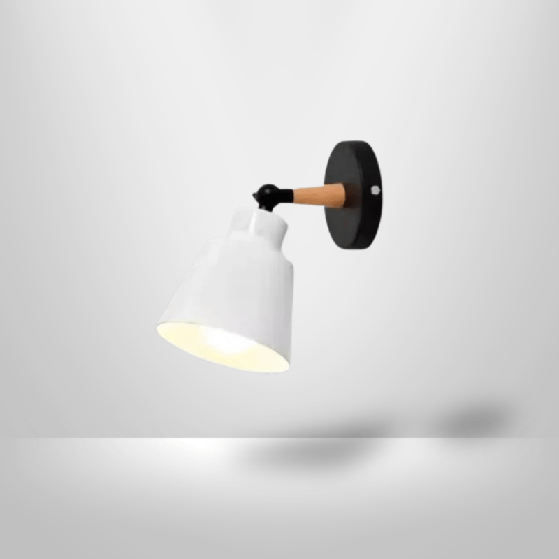 Lampe de Chevet en Bois - Fleur de Bois | Cocon de Lune Blanc