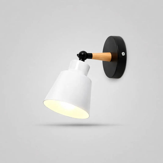 Lampe de Chevet en Bois - Fleur de Bois | Cocon de Lune Blanc