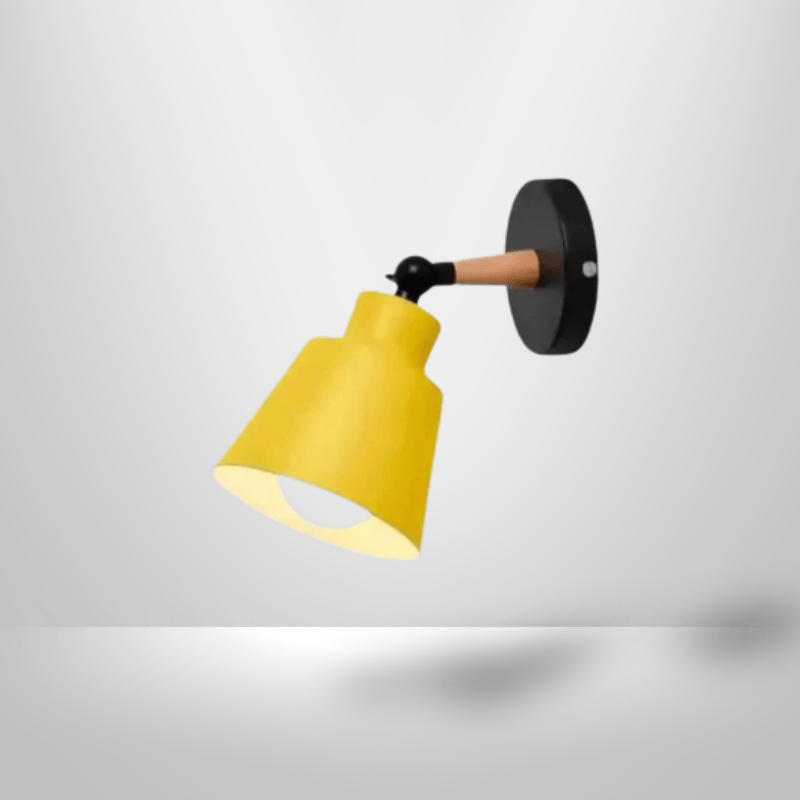 Lampe de Chevet en Bois - Fleur de Bois | Cocon de Lune Jaune