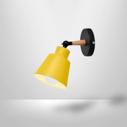 Lampe de Chevet en Bois - Fleur de Bois | Cocon de Lune Jaune