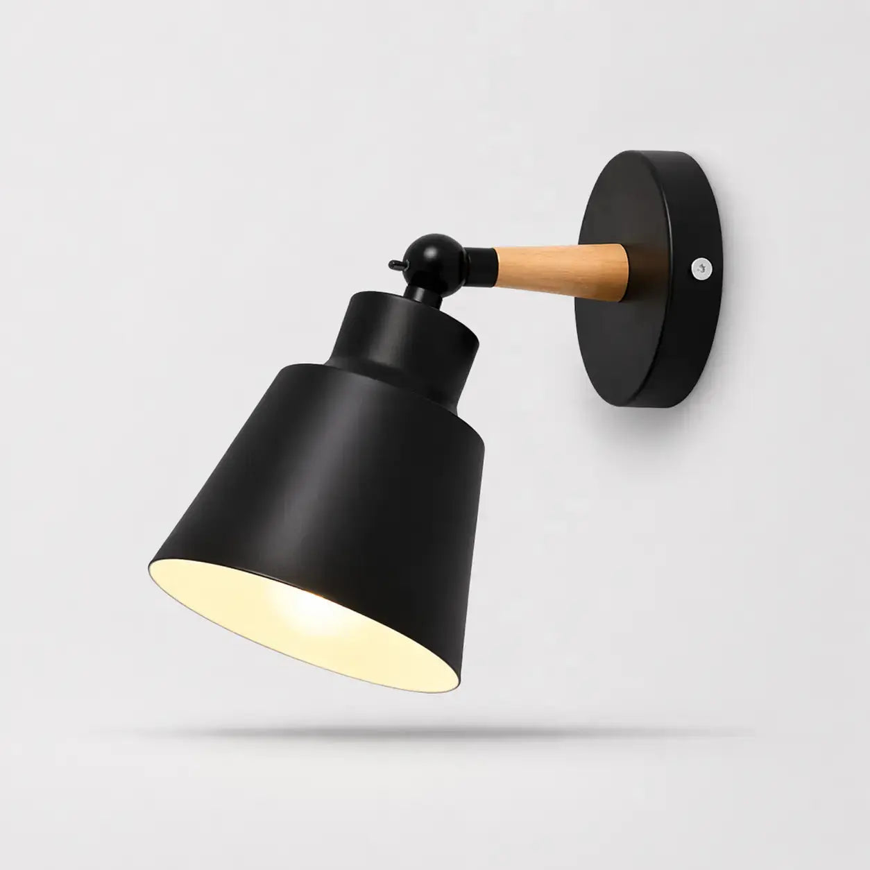 Lampe de Chevet Murale Florale - Fleur Murale | Cocon de Lune Noir