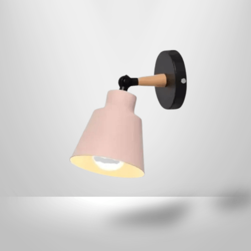 Lampe de Chevet en Bois - Fleur de Bois | Cocon de Lune Rose