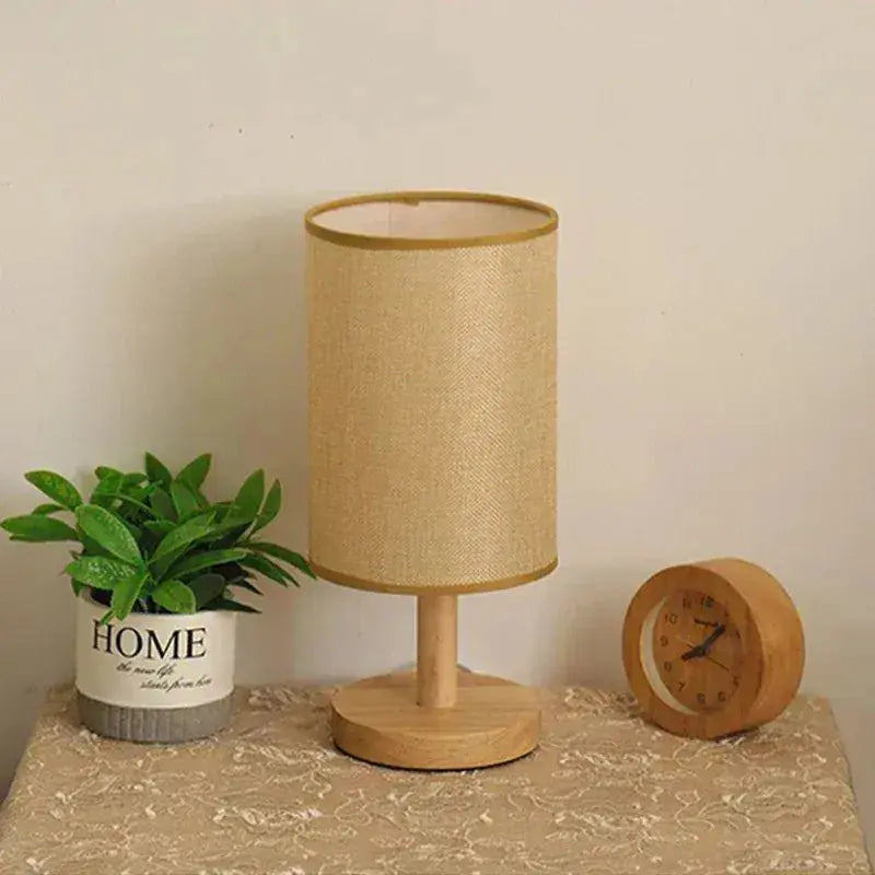 Lampe de Chevet en Bois - Reflet Naturel - Cocon de Lune