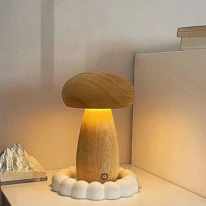 Lampe de Chevet en Bois - SousBois - Cocon de Lune