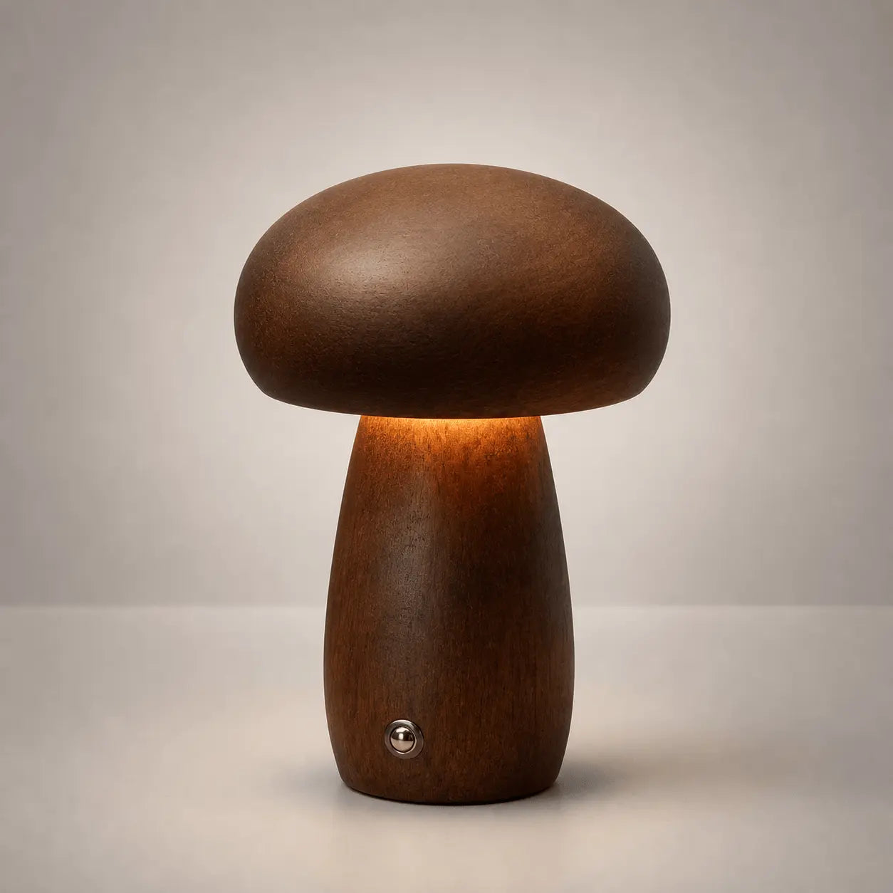 Lampe de Chevet en Bois - SousBois | Cocon de Lune Rouge L