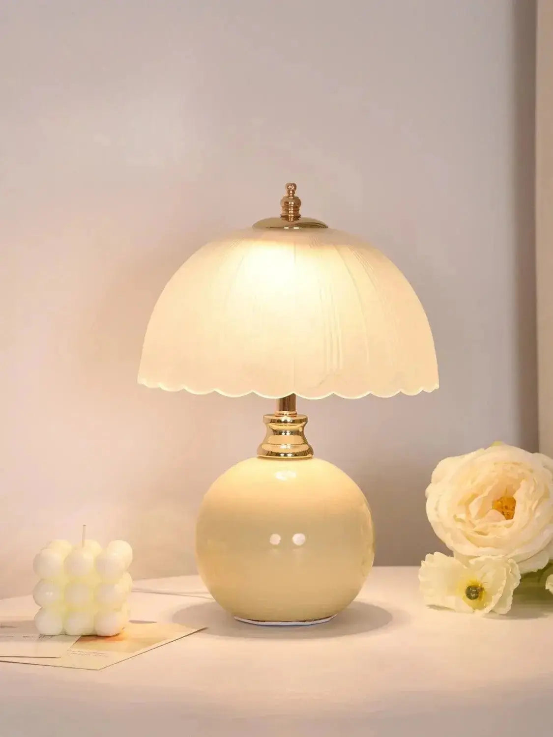 Lampe de Chevet en Céramique - Coupole - Cocon de Lune