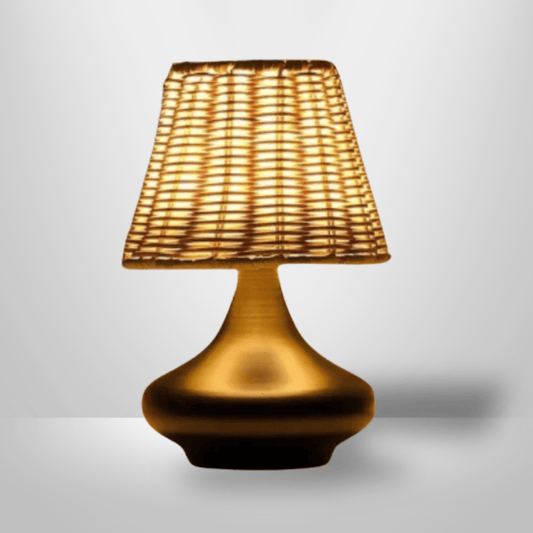 Lampe de Chevet en Rotin - Fleur de Rotin | Cocon de Lune