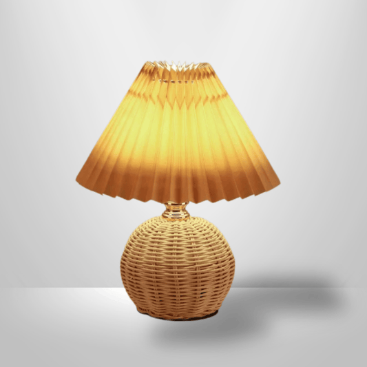 Lampe de Chevet en Rotin - Panier de Lune | Cocon de Lune