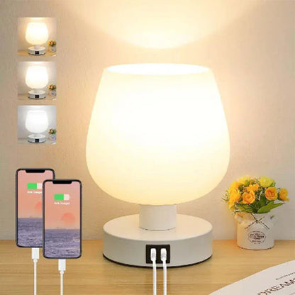 Lampe de Chevet en Verre - Clair de Lune | Cocon de Lune