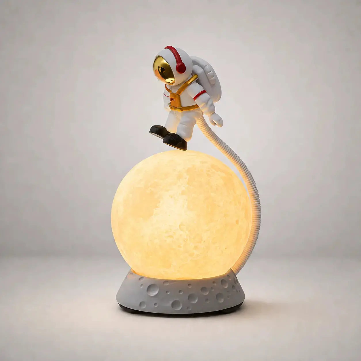 Lampe de Chevet Enfant à pile- MiniStar | Cocon de Lune Jaune / USB