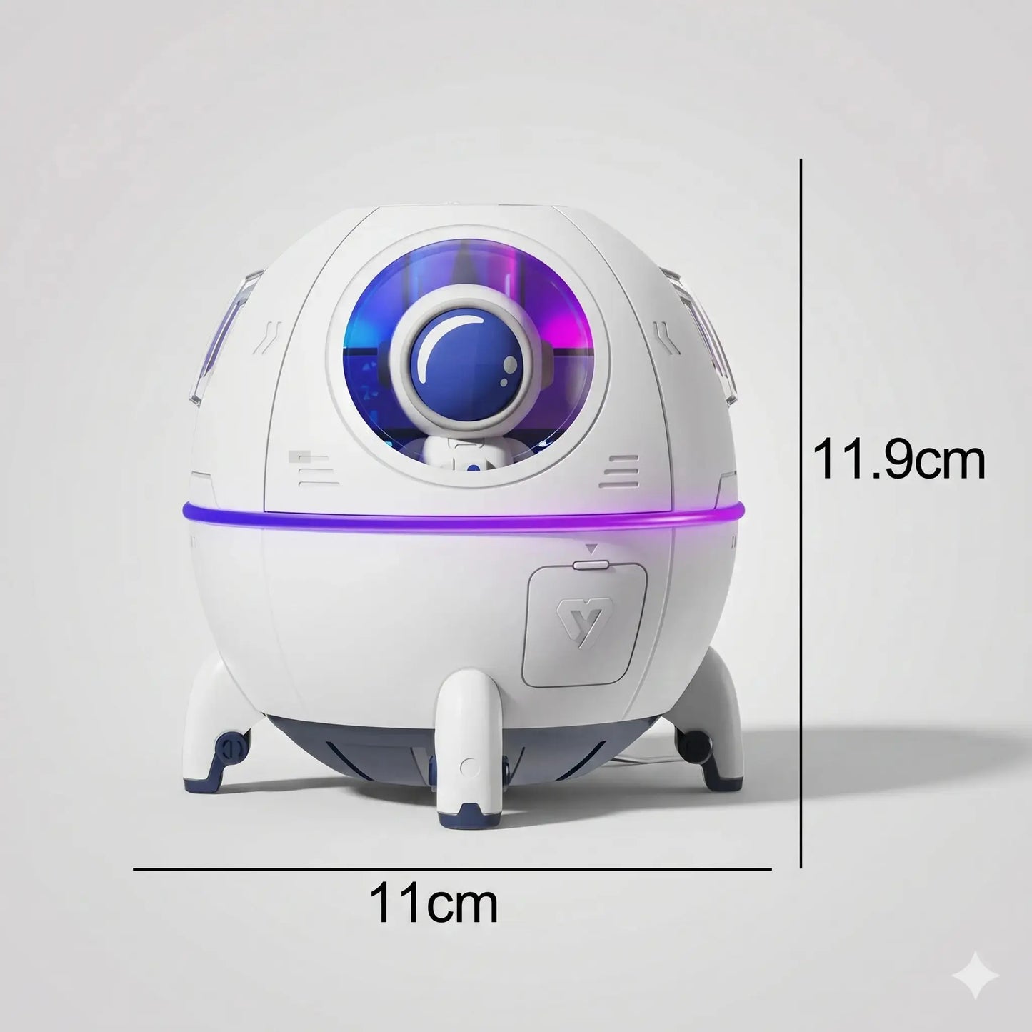 Lampe de Chevet Enfant - MiniCiel | Cocon de Lune Blanc / USB