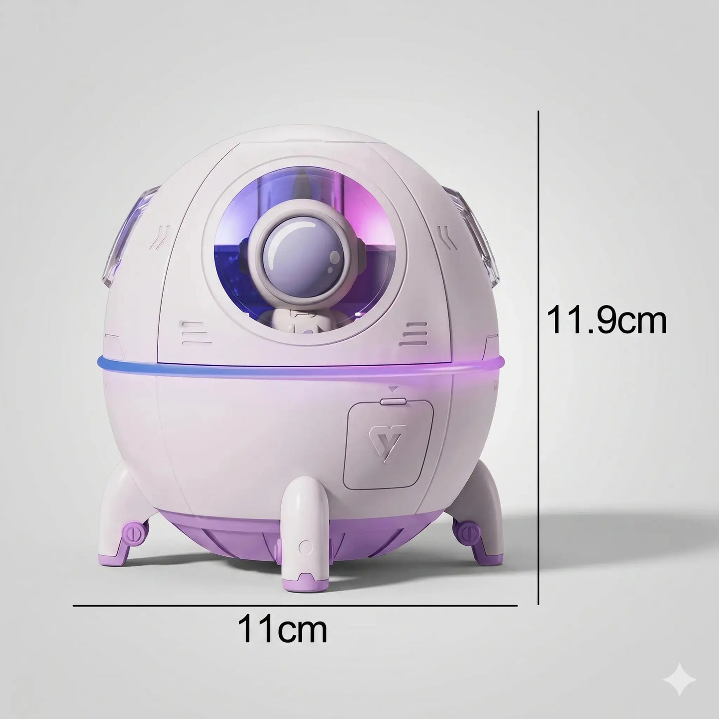 Lampe de Chevet Enfant - MiniCiel | Cocon de Lune Violet / USB