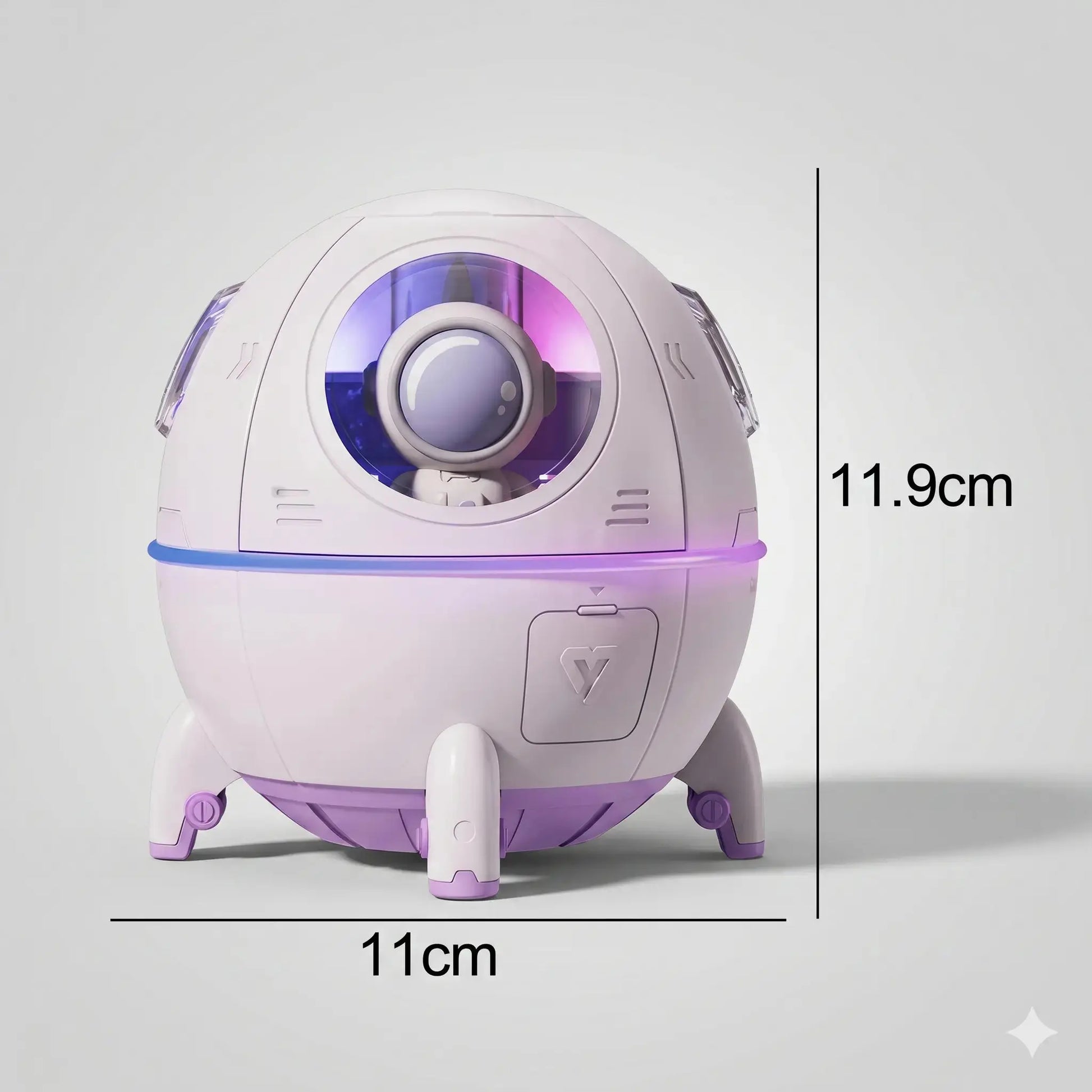 Lampe de Chevet Enfant - MiniCiel | Cocon de Lune Violet / USB