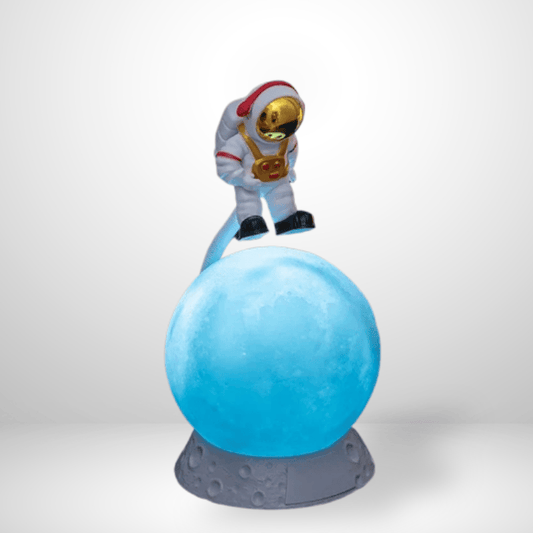 Lampe de Chevet Enfant - MiniStar | Cocon de Lune Bleu / USB