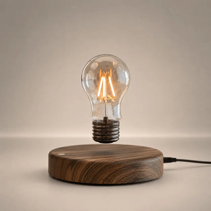 Lampe de Chevet Industrielle Lévitation – Ampoule Flottante - Cocon de  Socle rond