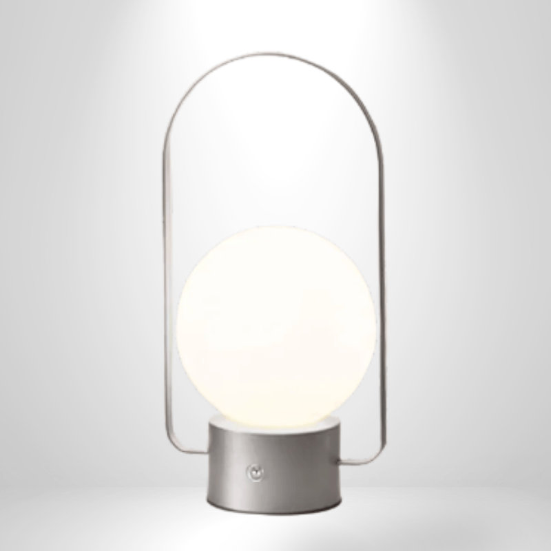 Lampe de Chevet Industrielle - OldSteel | Cocon de Lune Argent