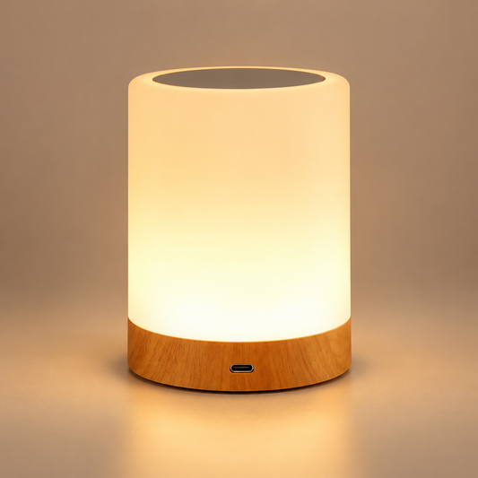 Lampe de Chevet LED - Lumière Naturelle | Cocon de Lune