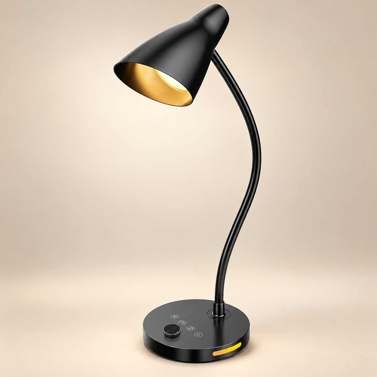 Lampe de Chevet Liseuse à Poser ou à Pince - Sora | Cocon de Lune - Version à poser avec variateur
