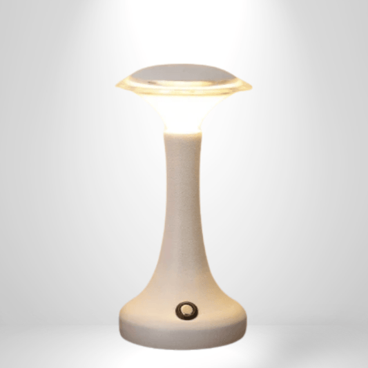 Lampe de Chevet Moderne - AeroLight | Cocon de Lune Blanc