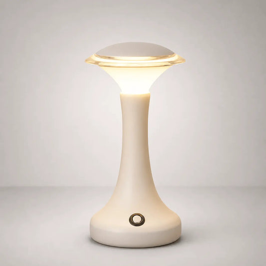 Lampe de Chevet Moderne - AeroLight | Cocon de Lune Blanc