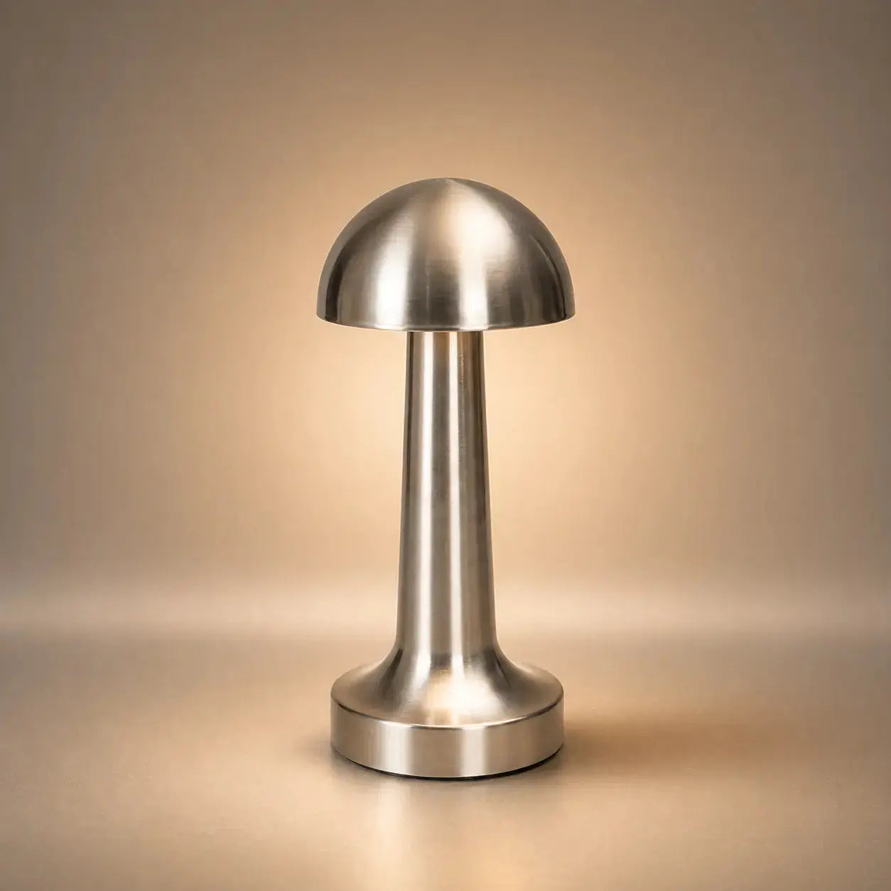 Lampe de Chevet Moderne - Arka | Cocon de Lune Champignon - Argent