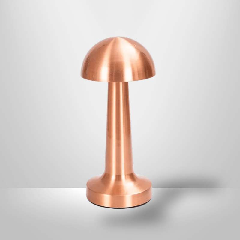 Lampe de Chevet Moderne - Arka | Cocon de Lune Champignon - Bronze