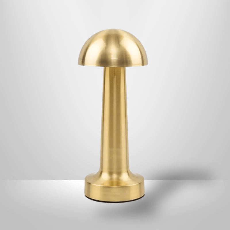 Lampe de Chevet Moderne - Arka | Cocon de Lune Champignon - Or