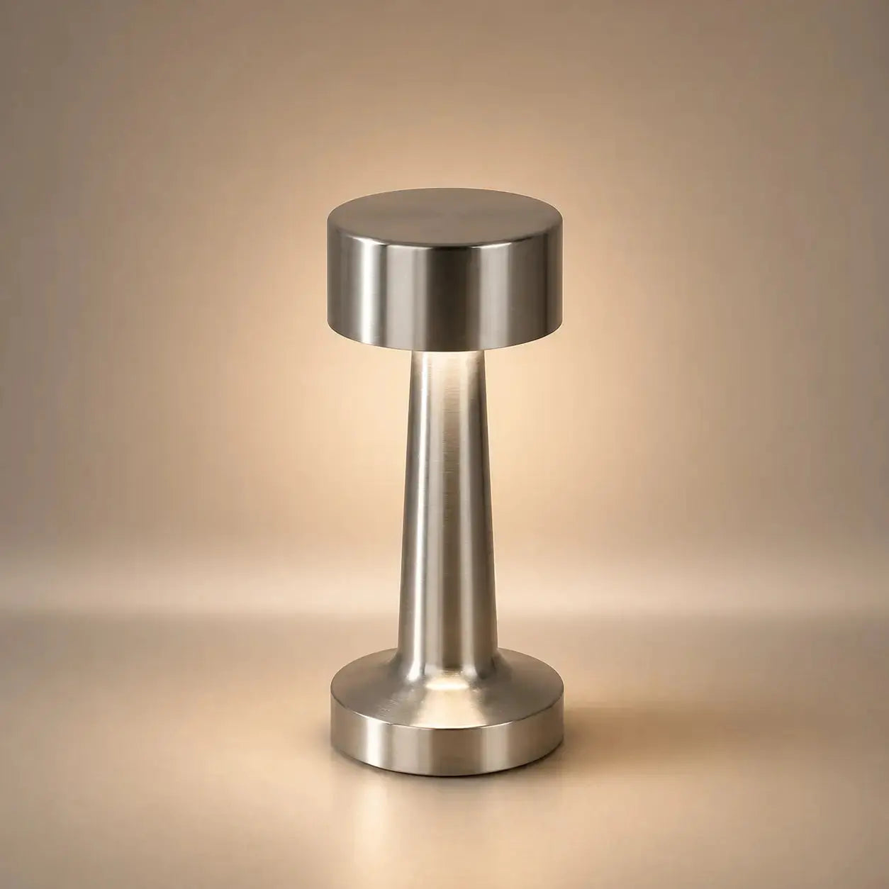 Lampe de Chevet Moderne - Arka | Cocon de Lune Haltère - Argent