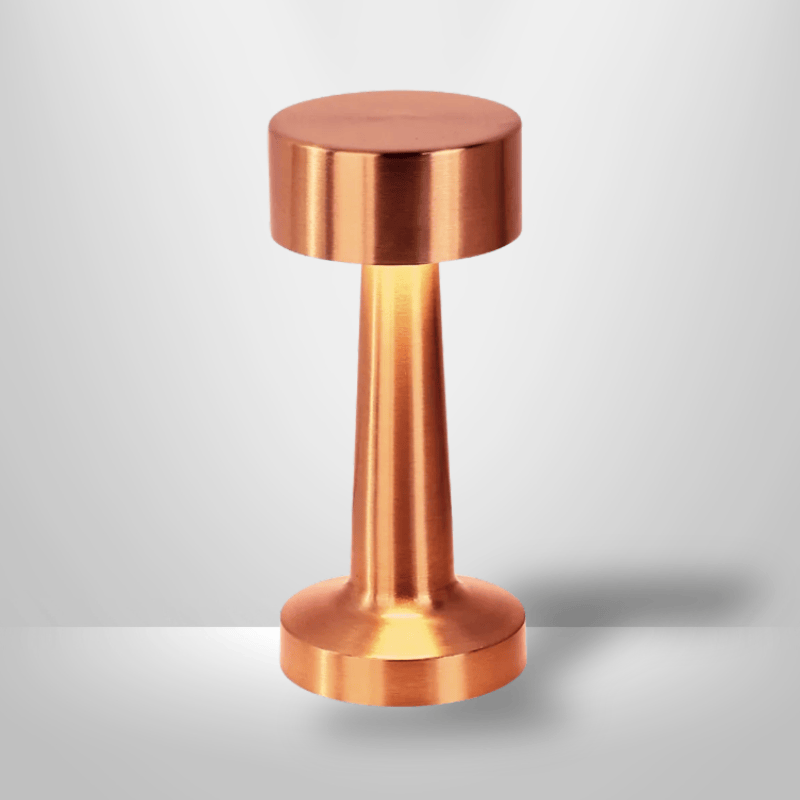 Lampe de Chevet Moderne - Arka | Cocon de Lune Haltère - Bronze