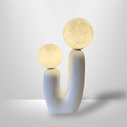Lampe de Chevet Moderne - Duo de Lune | Cocon de Lune Lune Blanc