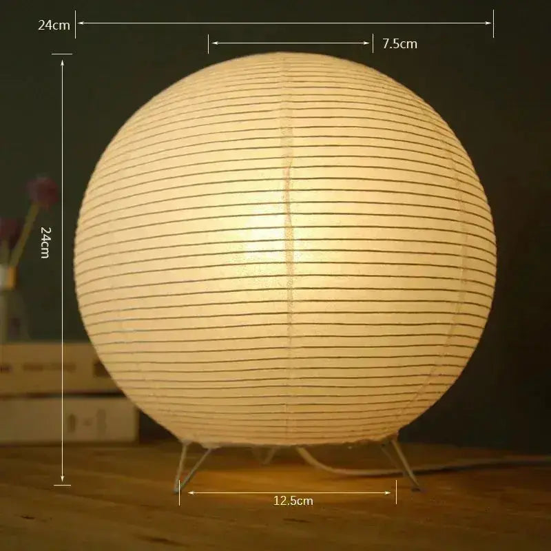 Lampe de Chevet Japonaise - Éclipse | Cocon de Lune