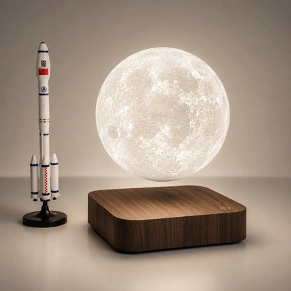 Lampe de Chevet Lune en Lévitation - Lune Douce | Cocon de Lune