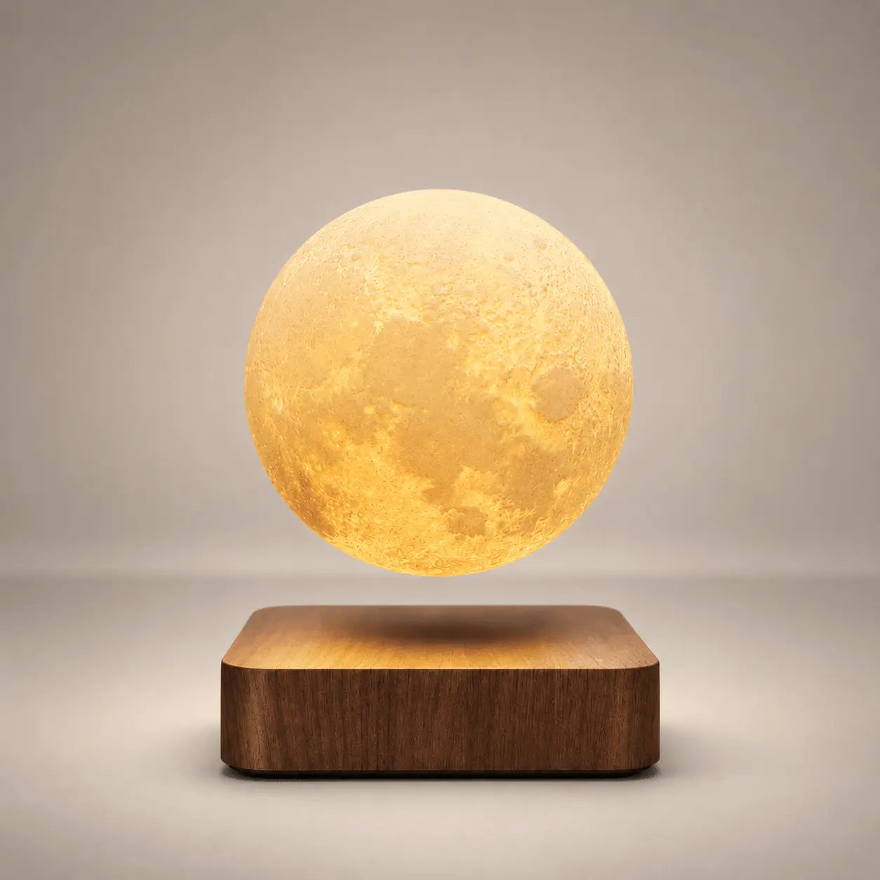 Lampe de Chevet Moderne Lune Lévitation – Lune Douce - Cocon de Lune