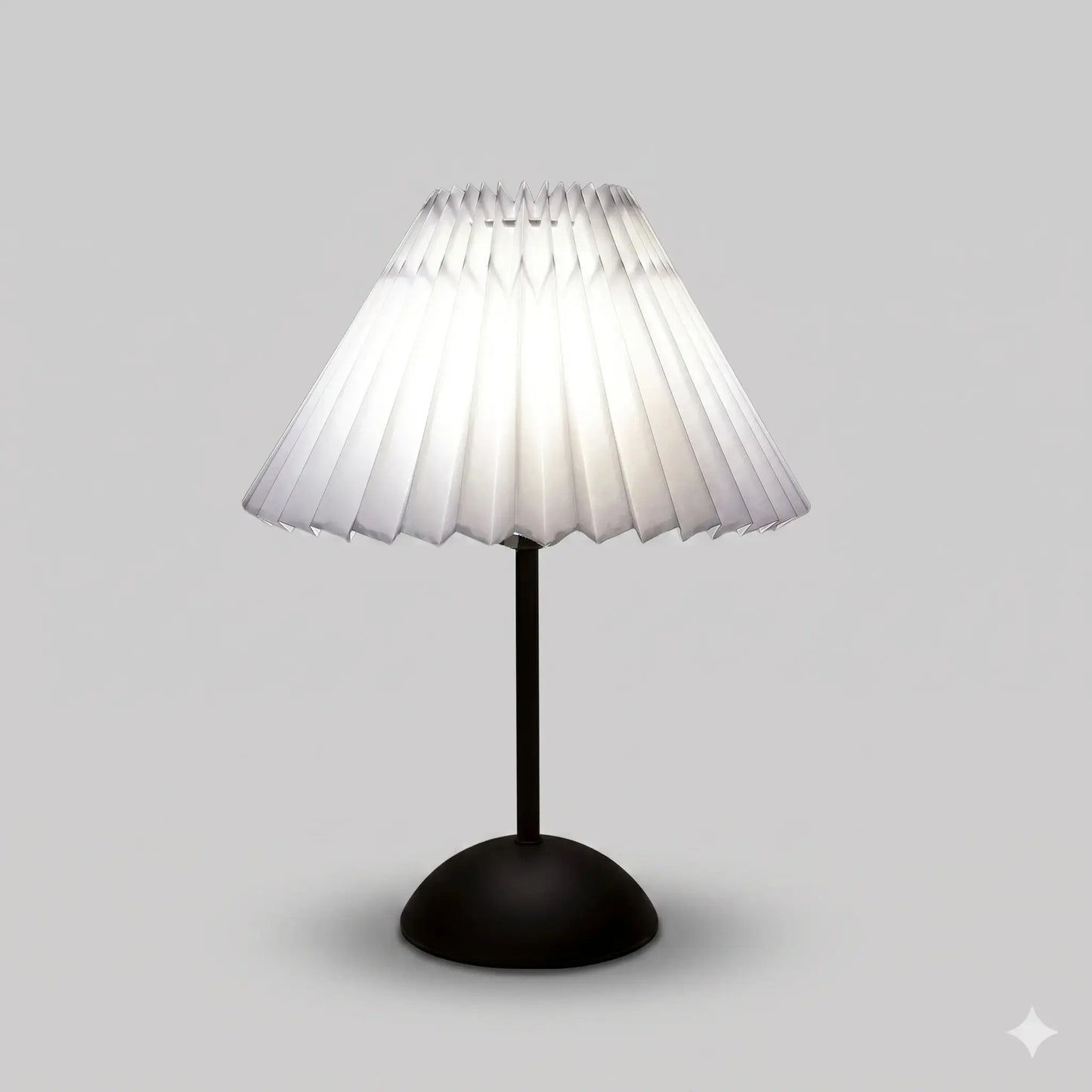 Lampe de Chevet Moderne - LuxLine | Cocon de Lune Beige / Lumière Chaude