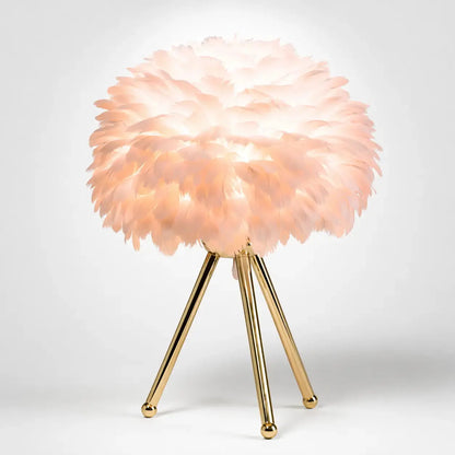 Lampe de Chevet Moderne - Modena | Cocon de Lune Or Rose 30cm