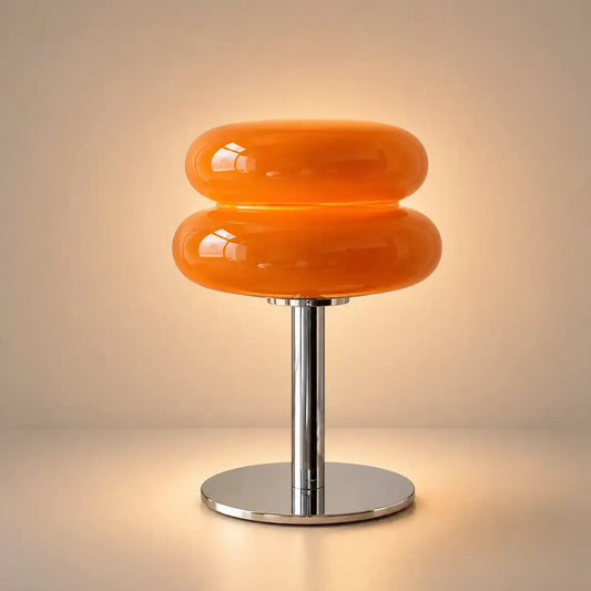 Lampe de Chevet en Verre d'Ambiance - Zenko | Cocon de Lune Orange A