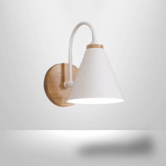 Lampe de Chevet Murale - AuraWall | Cocon de Lune Blanc
